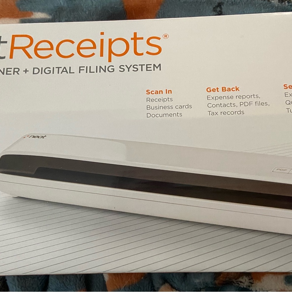 Neat White Digital Filing System